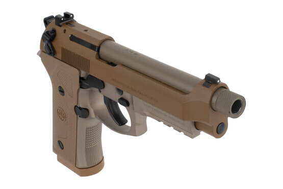 Beretta M9A3 9mm Handgun features reversible night sights and 17 round capacity